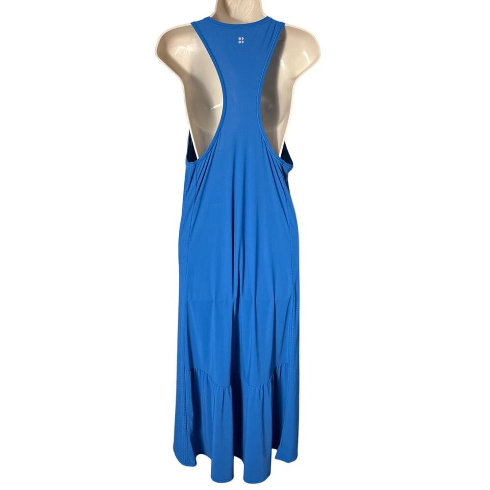 Sweaty Betty Explorer Racerback Midi Dress Blue Athleisure Size‎ L - Picture 4 of 12